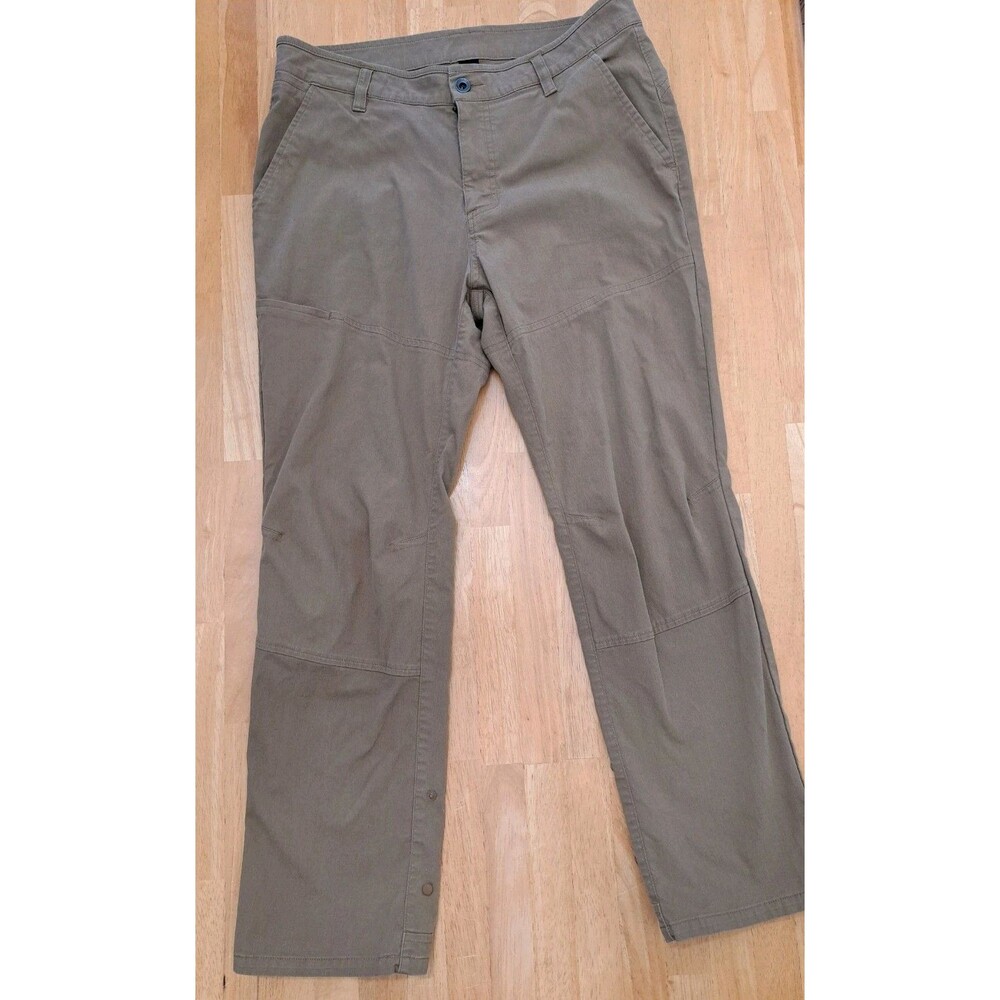 Mountain Hardware Pants Men's 33 Khaki Hiking Zip Pockets